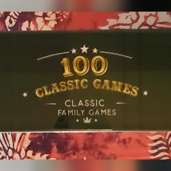 100 CLASSIC GAMES - CLASSIC FAMILY GAMES ~ GAME HUBNEW & OPEN-BOX • Lot of 2 - Picture 7 of 10